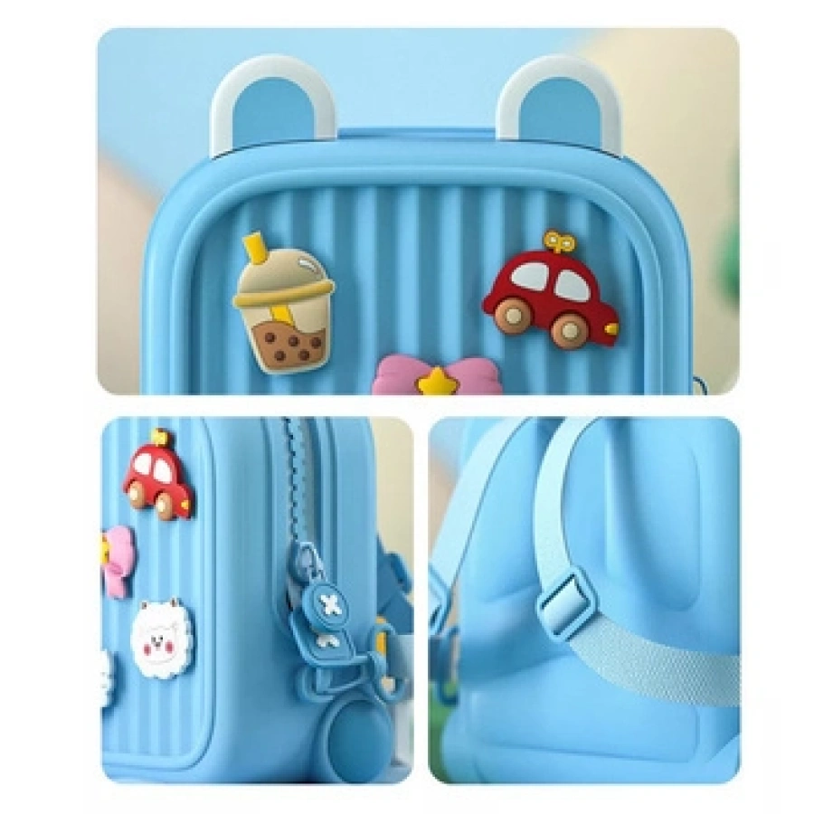 Παιδική Τσάντα Πλάτης Μπλε 20.8x9.9x21.2εκ. - Image 6