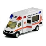 Αυτοκινητάκι Ασθενοφόρο για 3+ Ετών Λευκό - Image 3