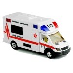 Αυτοκινητάκι Ασθενοφόρο για 3+ Ετών Λευκό