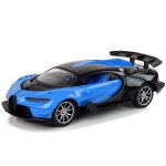 Τηλεκατευθυνόμενο Αγωνιστικό Αυτοκίνητο Μπλε Μαύρο με LED προβολείς - Image 6