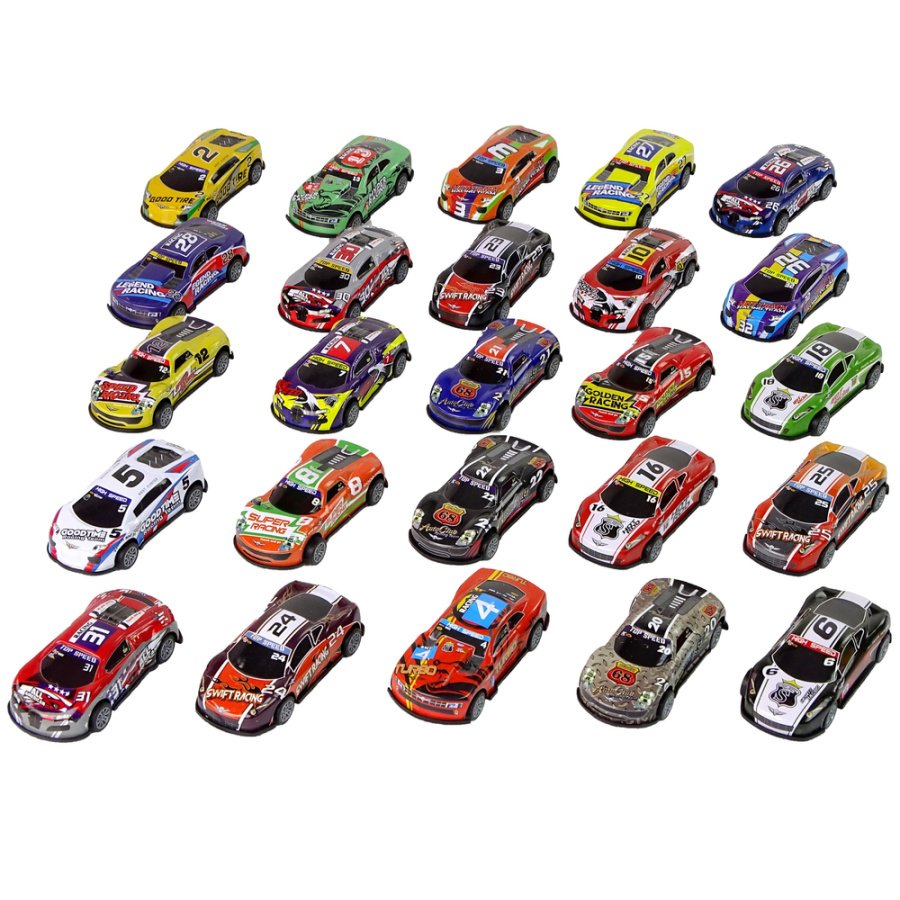 Σετ 25 Μεταλλικά Σπορ Αυτοκίνητα 1:64 - Image 3