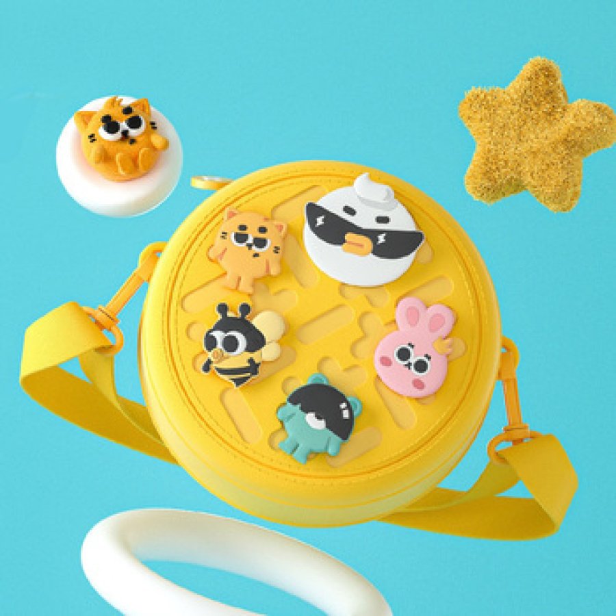 Παιδική Τσάντα Ώμου Κίτρινη 18.8x7.4x17.2εκ. - Image 4