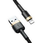 Baseus Cafule Braided USB to Lightning Cable Χρυσό 3m (CALKLF-RV1)
