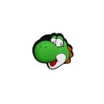 Αξεσουάρ για Διακόσμηση Παπουτσιών Crocs τύπου Super Mario σχέδιο Yosi Δεινόσαυρος Κεφάλι Πράσινο