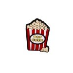 Αξεσουάρ για Διακόσμηση Παπουτσιών Crocs σχέδιο Pop Corn Κόκκινο-Λευκό