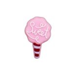 Αξεσουάρ για Διακόσμηση Παπουτσιών Crocs σχέδιο Ζαχαρωτό Ροζ