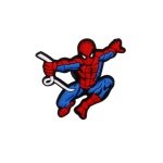Αξεσουάρ για Διακόσμηση Παπουτσιών Crocs σχέδιο Spiderman με Ιστό Κόκκινο-Μπλε