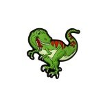 Αξεσουάρ για Διακόσμηση Παπουτσιών Crocs σχέδιο Δεινόσαυρος T-Rex Πράσινος