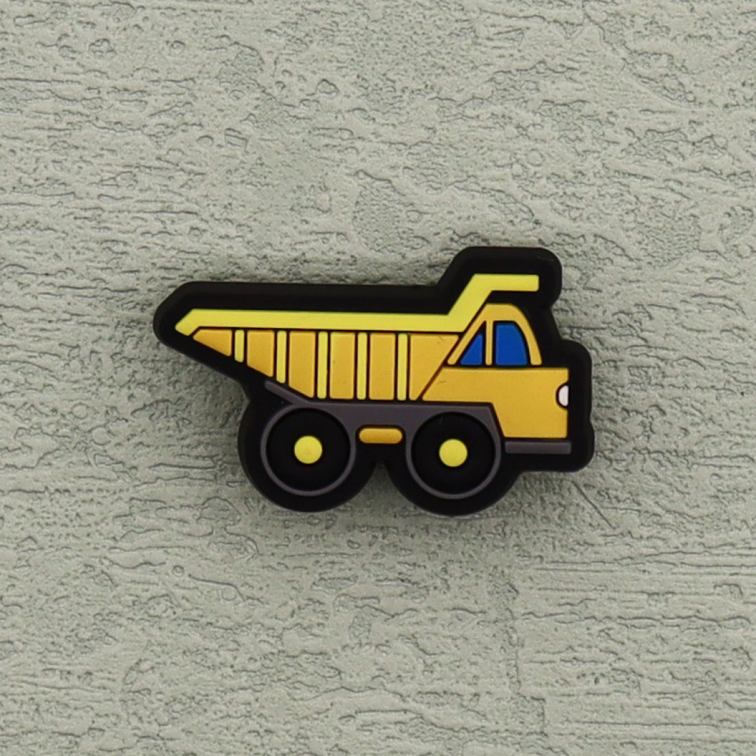 Αξεσουάρ για Διακόσμηση Παπουτσιών Crocs σχέδιο Φορτηγό Μεταφοράς Χώματος Κίτρινο - Image 4