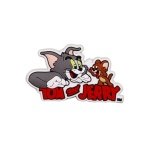 Αξεσουάρ για Διακόσμηση Παπουτσιών Crocs σχέδιο Tom and Jerry Γκρι-Καφέ τύπου Tom & Jerry