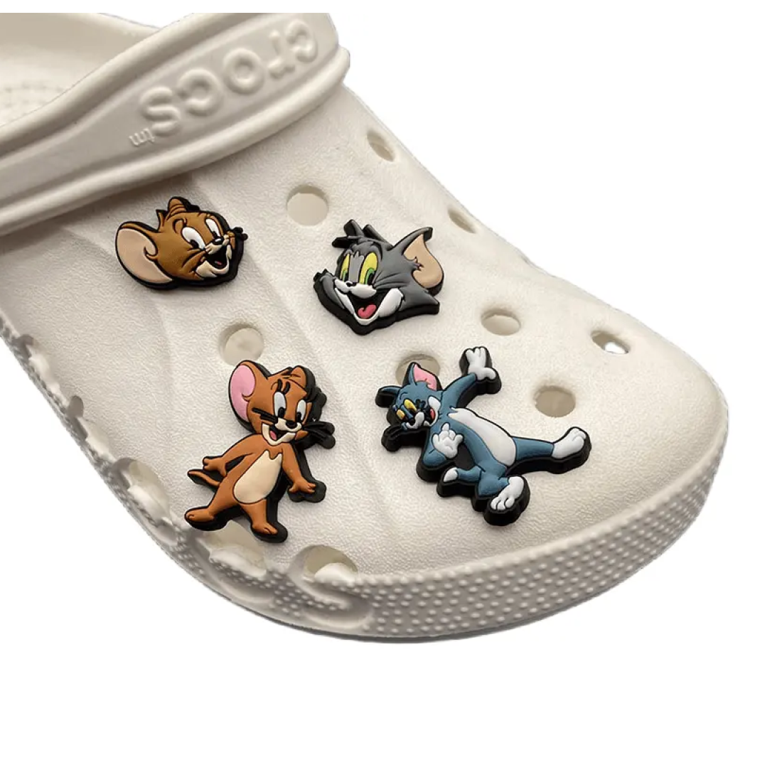 Αξεσουάρ για Διακόσμηση Παπουτσιών Crocs σχέδιο Jerry Καφέ τύπου Tom & Jerry - Image 2