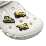 Αξεσουάρ για Διακόσμηση Παπουτσιών Crocs σχέδιο Φορτηγό Μεταφοράς Χώματος Κίτρινο - Image 3