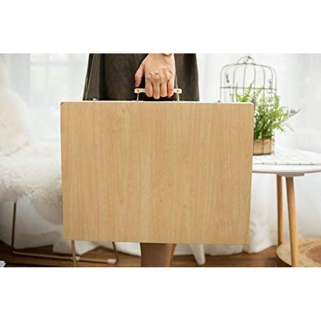 Σετ Ζωγραφικής 251τμχ σε Βαλιτσάκι Ξύλινο 48x6x38cm - Image 6