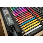 Σετ Ζωγραφικής 251τμχ σε Βαλιτσάκι Ξύλινο 48x6x38cm - Image 3