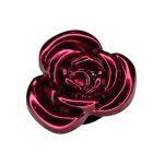 Μεταλλικό Αξεσουάρ για Διακόσμηση Παπουτσιών Crocs σχέδιο Red Roses - Image 2