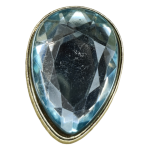 Μεταλλικό Αξεσουάρ για Διακόσμηση Παπουτσιών Crocs σχέδιο Bluesky Teardrop Gem