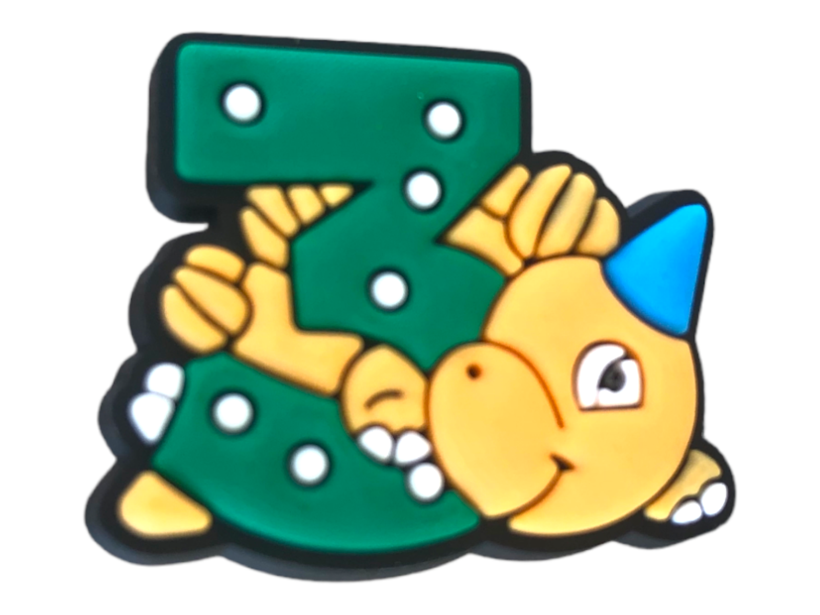 Αξεσουάρ για Διακόσμηση Παπουτσιών Crocs Αριθμός 3 με Δεινοσαυράκι