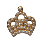 Μεταλλικό Αξεσουάρ για Διακόσμηση Παπουτσιών Crocs σχέδιο Queen's Crown 5