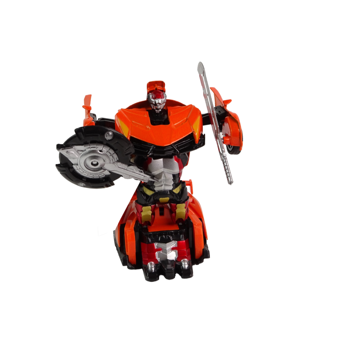 2 σε 1 Αυτοκίνητο - Robot Transformers Πορτοκαλί - Image 3