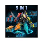 Κιτ κατασκευής Δημιουργήστε το δικό σας Δεινόσαυρο Dinorobots 5 σε 1 - Image 3