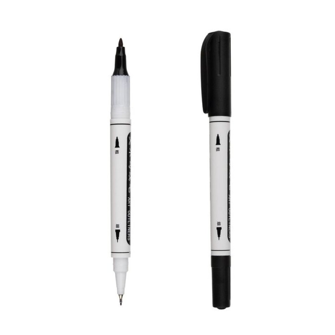 Loco Double-Sided Highlights Μαρκαδόροι Ζωγραφικής με Διπλή Μύτη σε 168 Χρώματα - Image 10