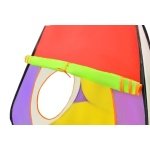 Μπαλοπισίνα Σπιτάκι με Τούνελ από Ύφασμα για 3+ Ετών - Image 7