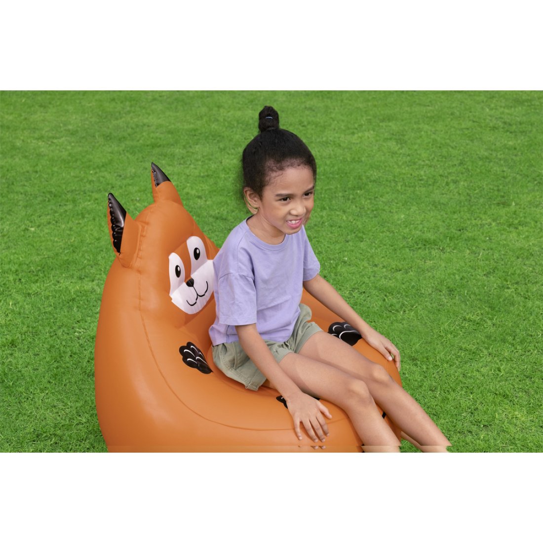 Πουφ Πολυθρόνα Bestway Σχέδιο Αλεπού 72 x 72 x 64 cm - Image 4