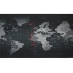 Mousepad XL Map Gaming Mouse Pad XXL 880mm Πολύχρωμο - Image 4