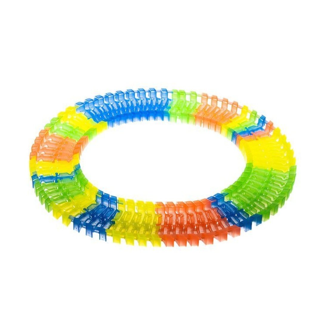 Μαγική Πίστα με Ράγες και Αυτοκινητάκια που Φωτίζουν Στο Σκοτάδι 484τμχ - Image 5