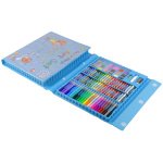 Σετ Ζωγραφικής 208τμχ με Μπλε Βαλιτσάκι Μεταφοράς - Image 2