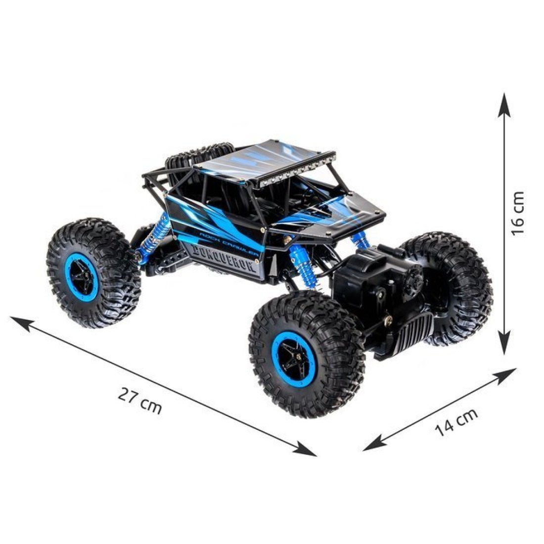 Rally Off-road Car Τηλεκατευθυνόμενο Αυτοκίνητο 4WD 27x14x16εκ. - Image 2