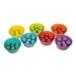 Ξύλινο Εκπαιδευτικό Παιχνίδι με Χρωματιστές σφαίρες, Αριθμητικά Σύμβολα και Κρίκους, 30x30x7.5 cm - Image 6