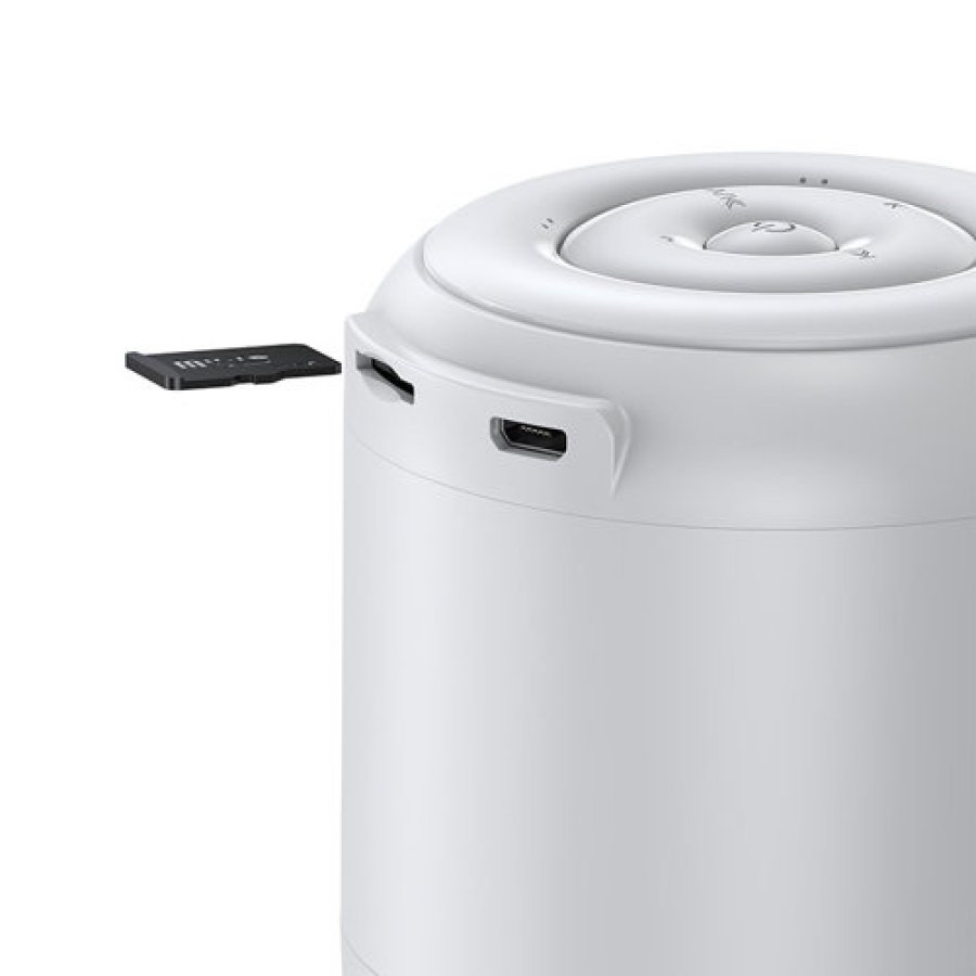 JR-ML01 Ηχείο Bluetooth 5W με Διάρκεια Μπαταρίας έως 14 ώρες Λευκό - Image 5