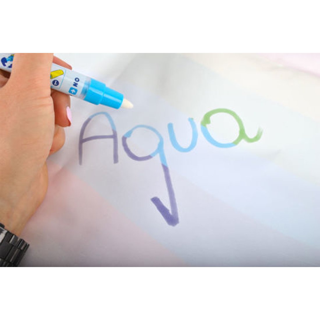 Ζωγραφική Σετ Μαγικό Χαλάκι με Μαρκαδόρους Νερού για Παιδιά 3+ Ετών XXL 100x80 cm - Image 12