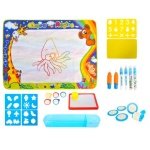 Ζωγραφική Σετ Μαγικό Χαλάκι με Μαρκαδόρους Νερού για Παιδιά 3+ Ετών XXL 100x80 cm