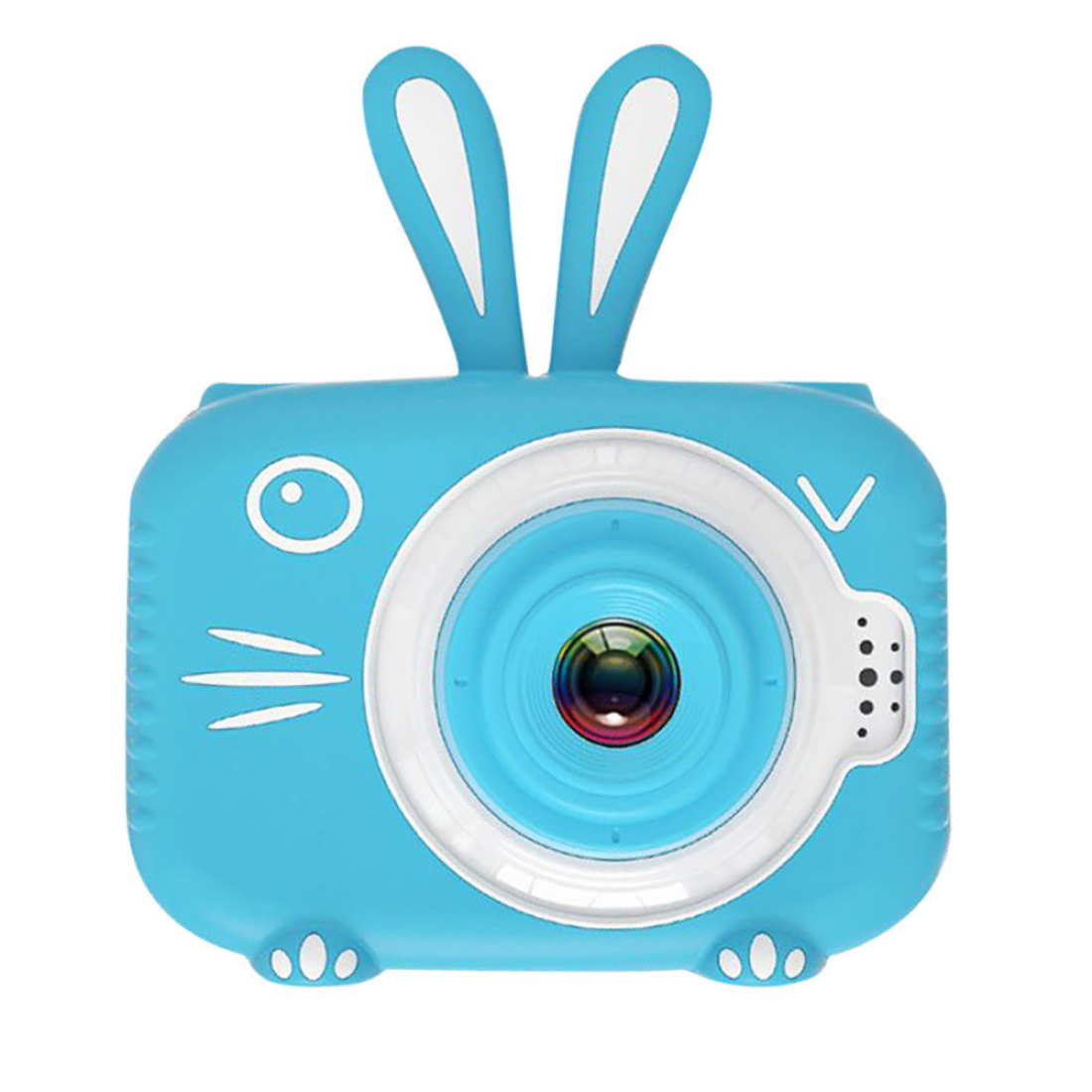 Παιδική selfie κάμερα, ψηφιακή κάμερα Bunny για αγόρια και κορίτσια ηλικίας 3+ ετών, με οθόνη HD 8 Mp Μπλε - Image 2