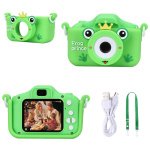 Ψηφιακή Κάμερα για Παιδιά C8 Βάτραχος Πράσινη 8mp - Image 4