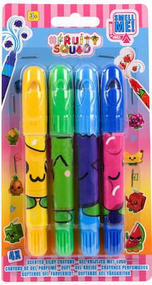 xlarge_20221013100328_canenco_ladopastel_fruity_squad_4_chromaton Fruity squad Crayons Λαδοπαστέλ 4 Χρωμάτων - Image 1