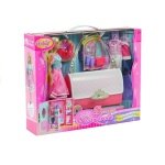 Ντουλάπα με Κούκλα Με Τσάντα Μεγάλη, Ρούχα & Παπούτσια για 3+ Ετών - Image 2