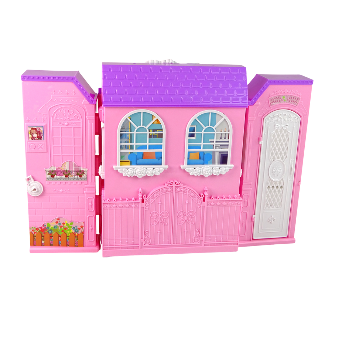 Κουκλόσπιτο Γκαρνταρόμπα Καθρέφτης κούκλας με μπαταρίες στη θήκη 3+ - Image 4