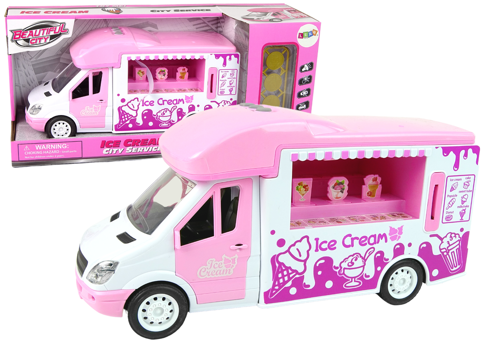 eng_pl_Interactive-car-with-light-and-sound-Ice-Cream-Parlour-Food-Truck-12725_1 Διαδραστικό αυτοκίνητο με φως και ήχο Ice Cream Food Truck 3+ - Image 1
