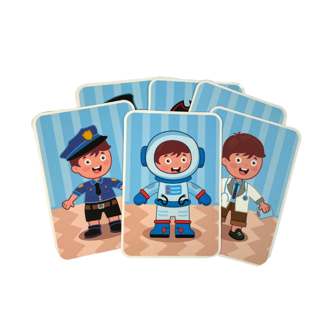 Μαγνητικό Παιχνίδι Κατασκευών Πρόσωπα-Κοστούμια 59 Κομμάτια για παιδιά 3+ - Image 3