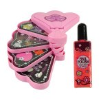 Σετ Ομορφιάς Makeup Bag Σκιές ματιών Gloss Pink 5+ - Image 3