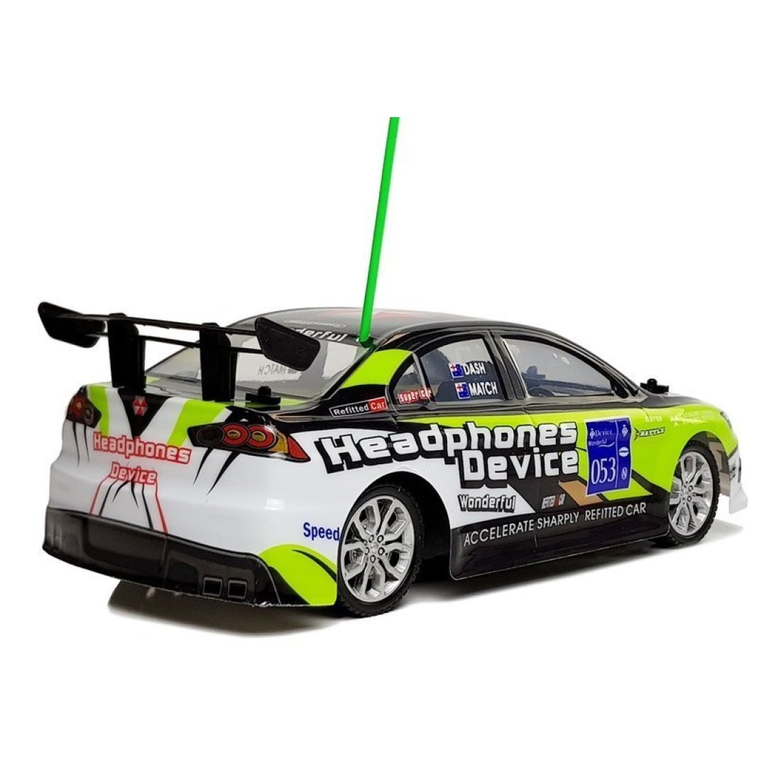 Τηλεκατευθυνόμενο Αυτοκίνητο R/C 27 MHz Πράσινο - Image 4