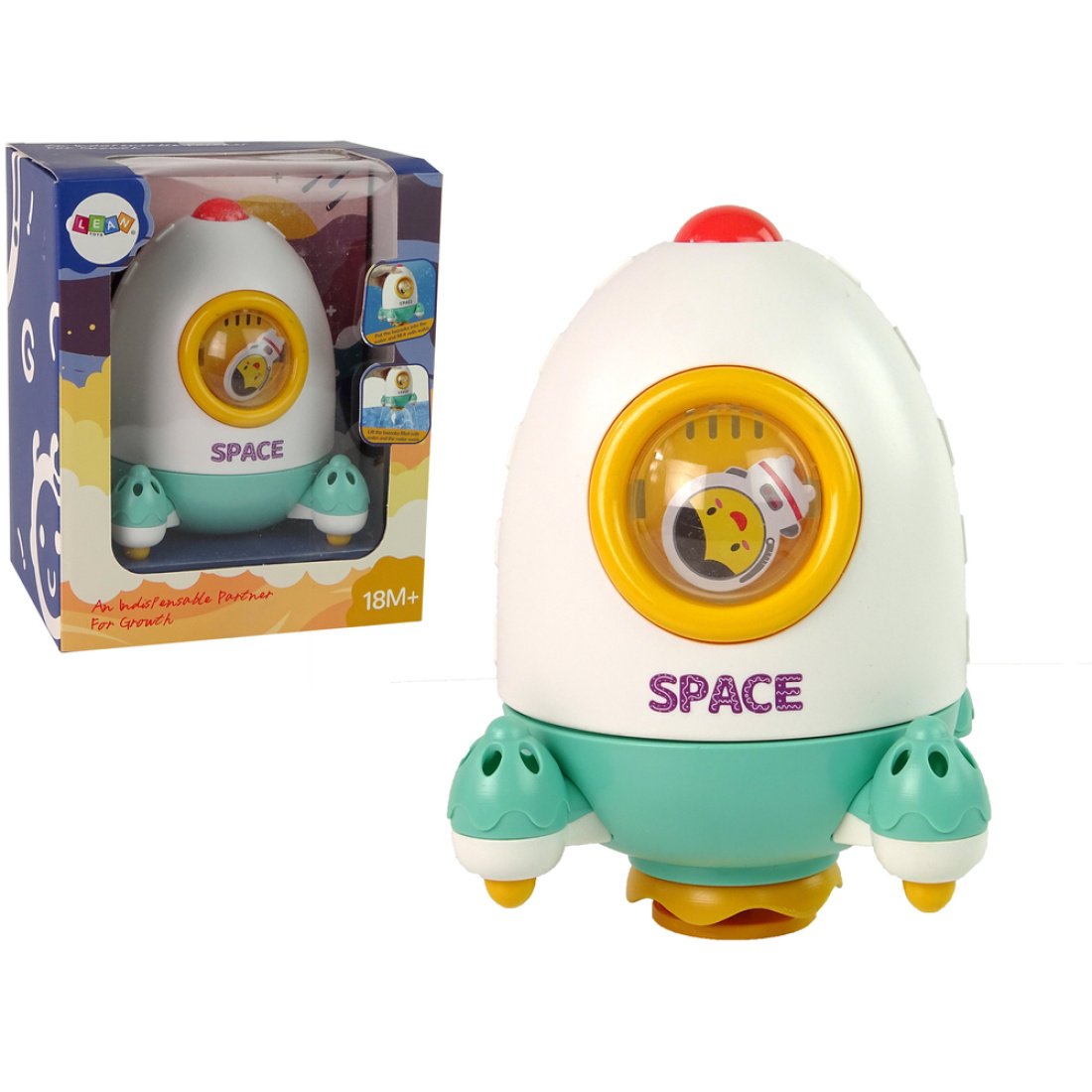 Παιχνίδι Μπάνιου Πύραυλος Mint Πολύχρωμο απο 18+ Μηνών - Image 2