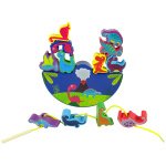 Ξύλινο Παιχνίδι Ισορροπίας Δεινοσαύρων 3+