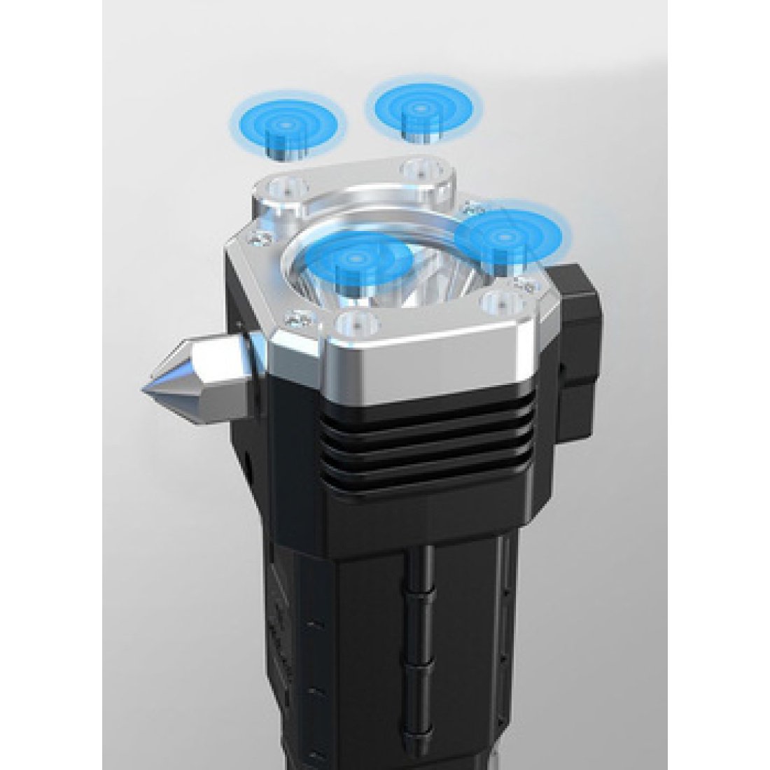 Επαναφορτιζόμενος Φακός LED ΦΑΚΟΣ LED LT2 RESCUE (ΣΦΥΡΙ, ΖΩΝΟΚΟΠΤΗΣ, ΜΑΓΝΗΤΗΣ) ΑΔΙΑΒΡΟΧΟ ΧΡΥΣΟ - Image 5