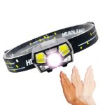 Επαναφορτιζόμενος Αδιάβροχος Φακός Κεφαλής LED - Image 8