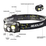 Επαναφορτιζόμενος Αδιάβροχος Φακός Κεφαλής LED - Image 10