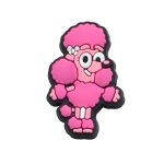 Αξεσουάρ για Διακόσμηση Παπουτσιών Crocs σχέδιο Σκυλί Ροζ